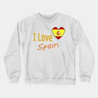 I love spain Crewneck Sweatshirt